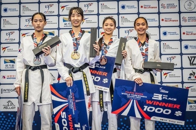 김향기 파리 그랑프리 은메달! 여자 49kg 결승 1대2, 첫 결승의 세 라운드