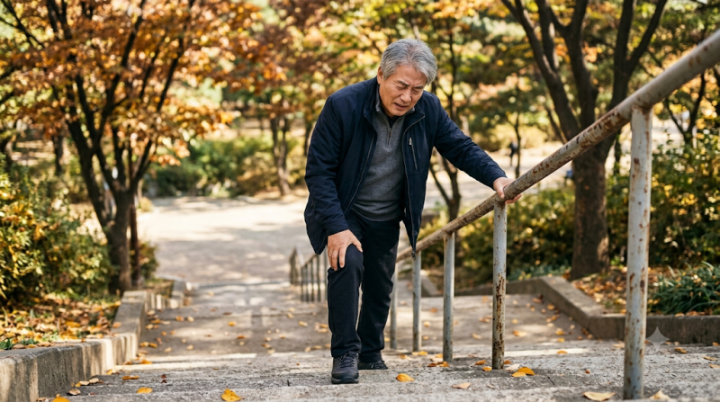 계단 오를 때 무릎 시큰? 정형외과 '연골주사 vs 뼈주사' 부작용 및 실비 청구 팩트체크