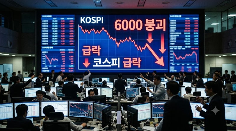 삼성전자 107조 벌었는데 왜 폭락? 코스피 6000 붕괴, 이틀 만에 10% 증발한 진짜 이유와 냉정한 ....
