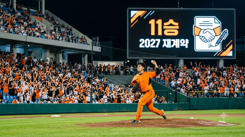 한화 왕옌청 재계약, 총액 30만 달러 ✨ 아시아쿼터 1호 재계약 의미는?