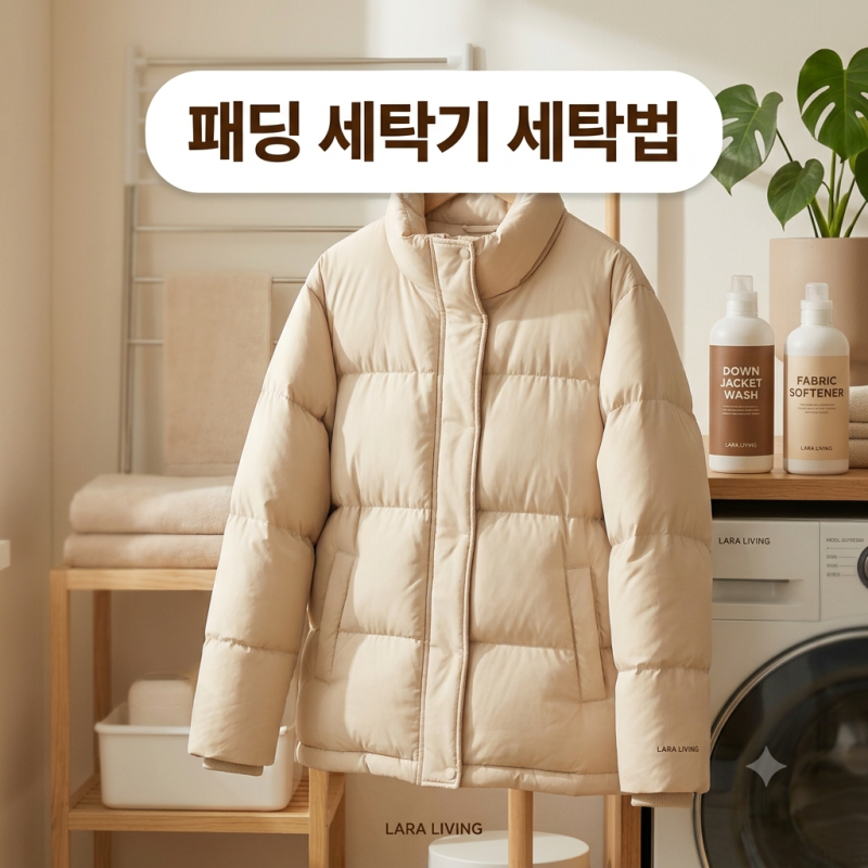 패딩 세탁법,세탁기에 넣어도 될까?세제부터 건조까지