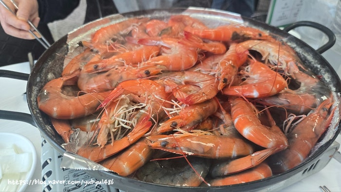 [김포] 가을제철 대하구이 힘찬새우