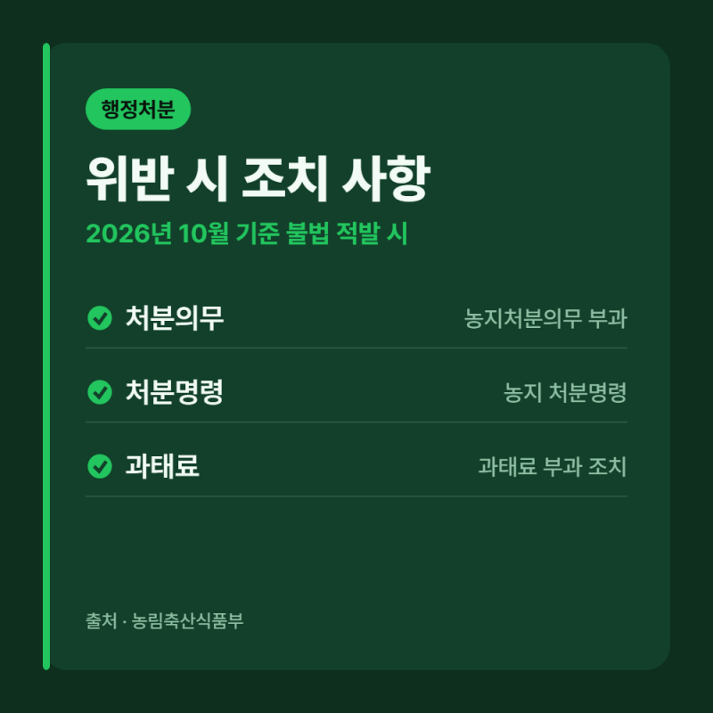 농지 전수조사 대상, 난 아니겠지 했는데 내 땅도 포함될 줄이야
