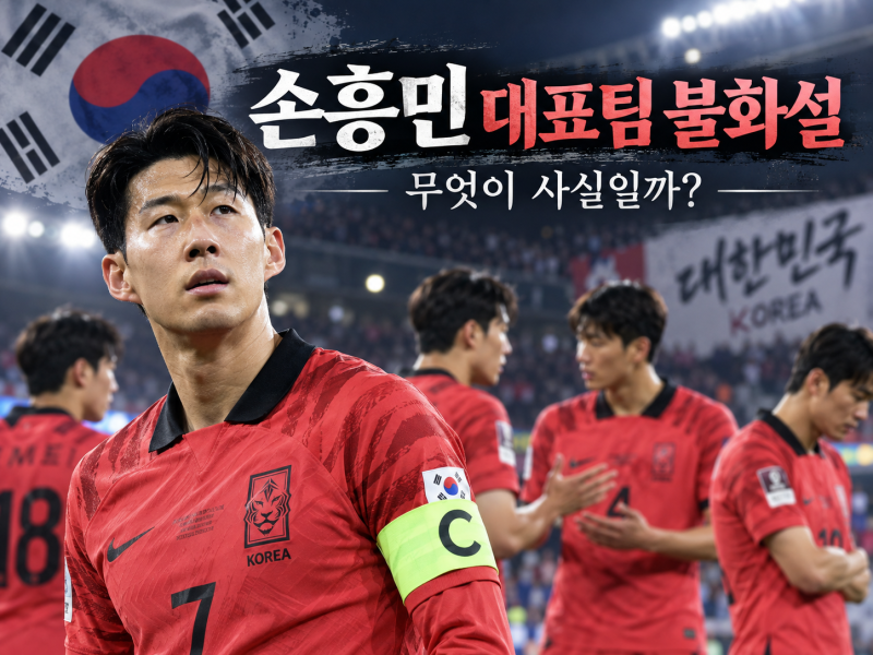 [ 축구 소식 ] 손흥민 대한민국 축구대표팀 불화설 총정리! 96라인 은퇴설부터 대표팀 내부 갈....