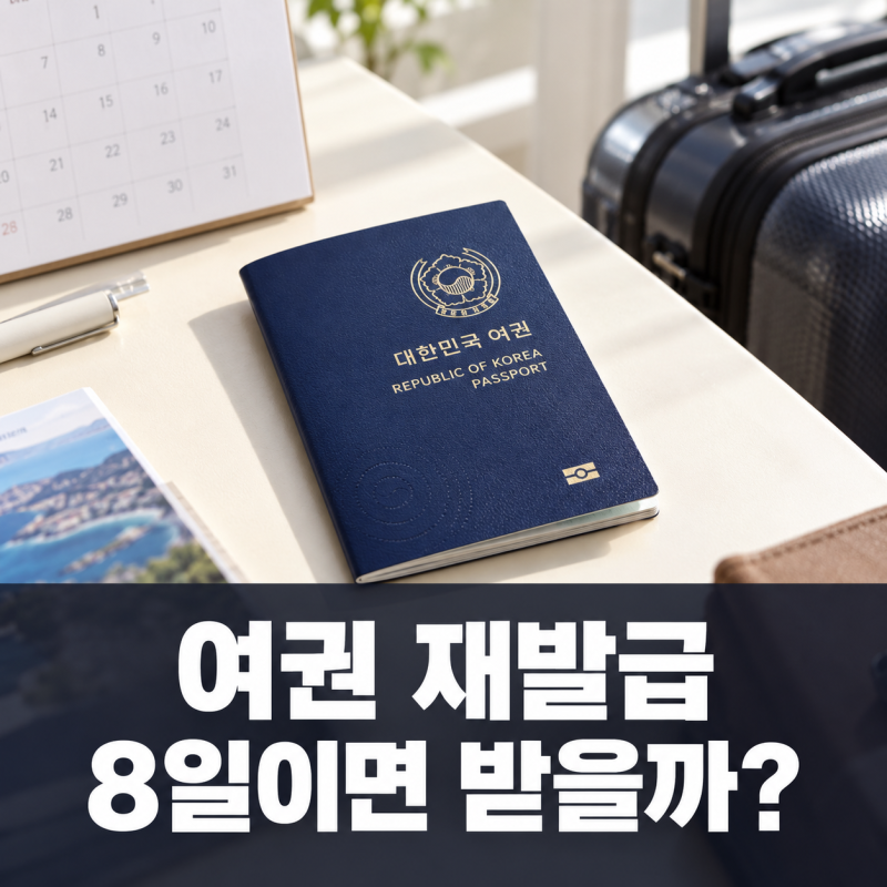 여권 갱신·재발급, 8일이면 받을까? 준비물·비용·신청 장소 정리