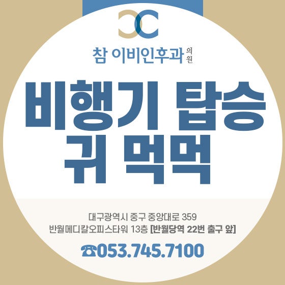 비행기 탑승 후 귀가 먹먹할 때 원인과 대처 방법은?