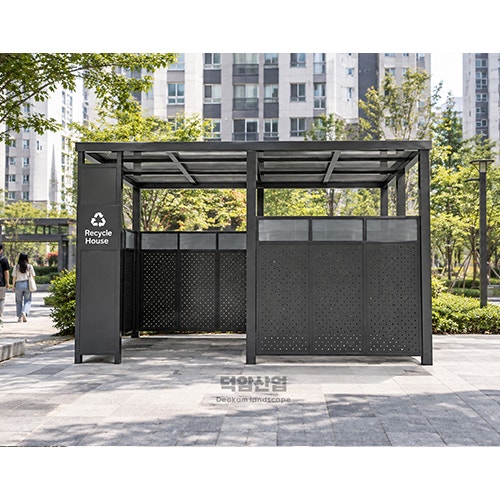 재활용품보관시설 아파트 학교 지자체 분리수거장 시공
