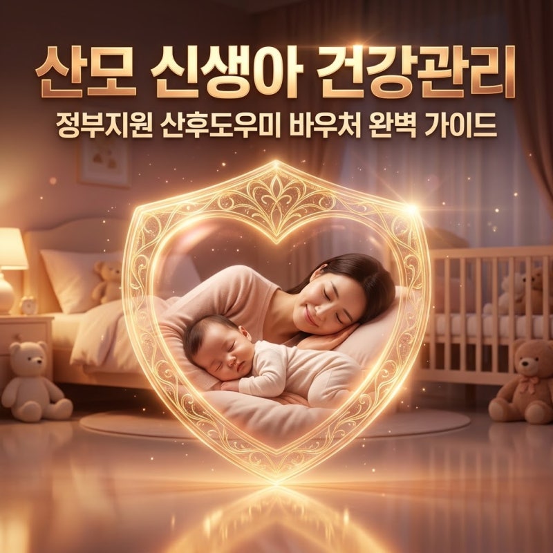 산후도우미 신청 5대 자가진단표, 산모 신생아 건강관리 지원사업