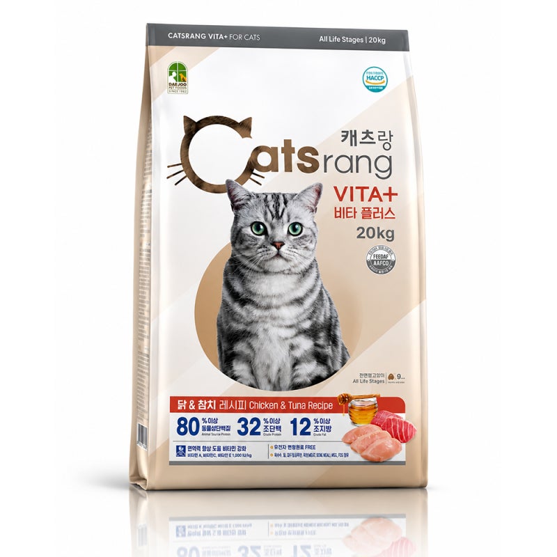 길냥이 집사 필수템! 캐츠랑 20kg 점보 사료, N개월 써보니 인생템 됐어요!