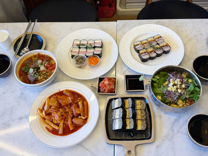 제주도 김밥 제주공항근처아침식사 김만복김밥 메뉴 후기