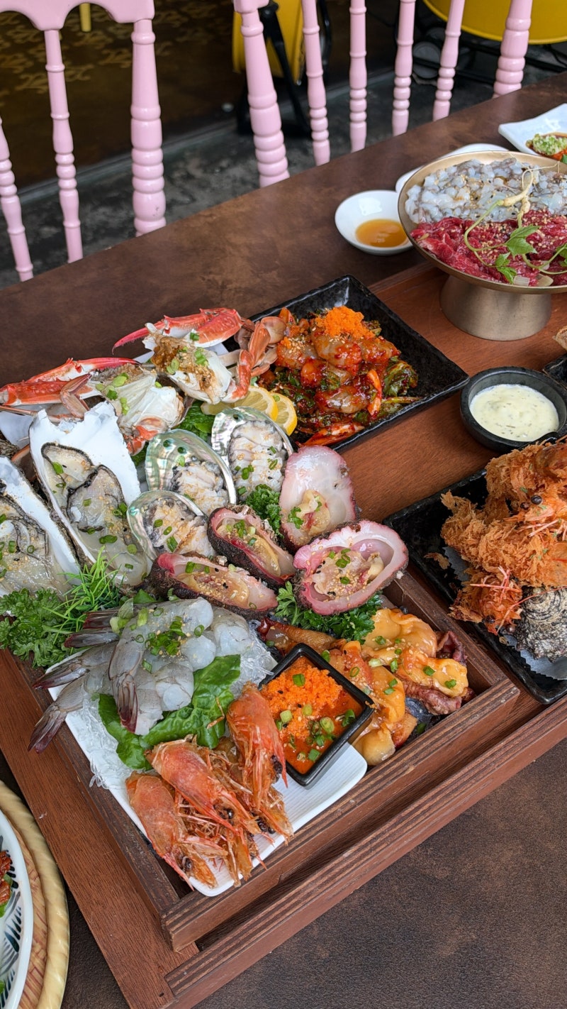오늘 바다다 광주상무점) 광주 상무지구 해산물 맛집 횟집 추천
