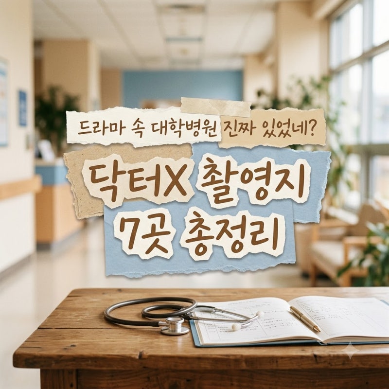 드라마 속 대학병원 진짜 있었네? 닥터X 촬영지 7곳 총정리