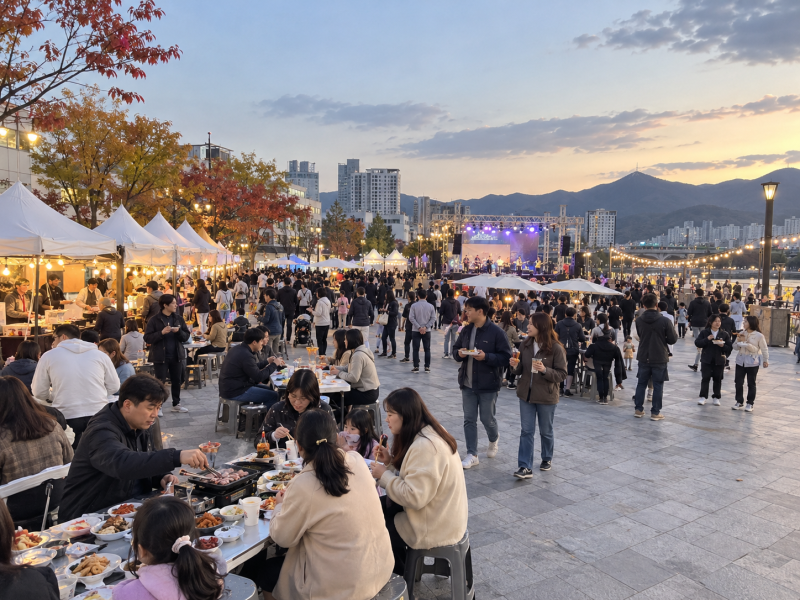 구미푸드페스티벌 2026 주차·셔틀버스, 삼겹굽굽존 예약 마감 안내