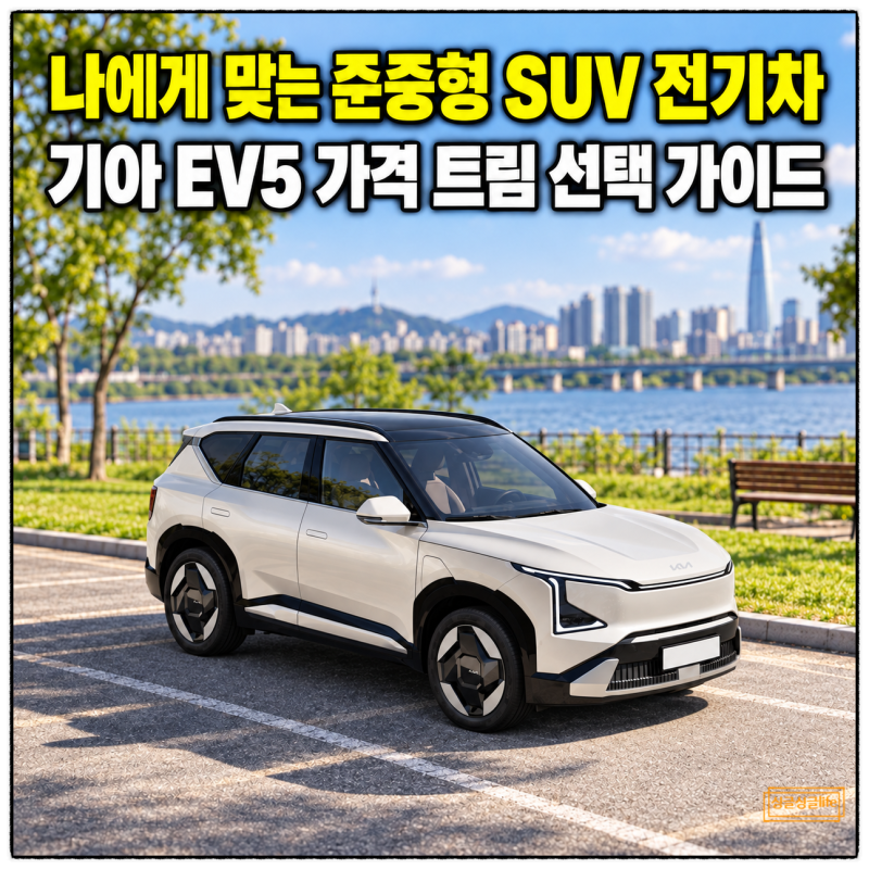 “나에게 맞는 준중형 SUV 전기차” 기아 EV5 가격 트림 선택 가이드