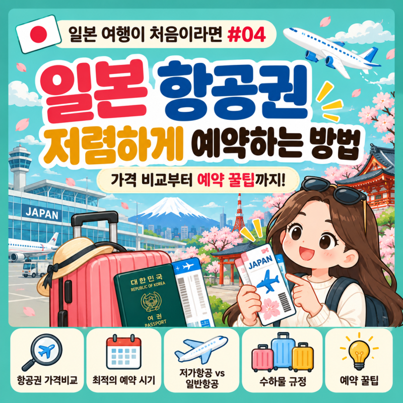 일본 여행이 처음이라면 #04✈️ 일본 항공권 저렴하게 예약하는 방법｜가격 비교부터 예약 ....