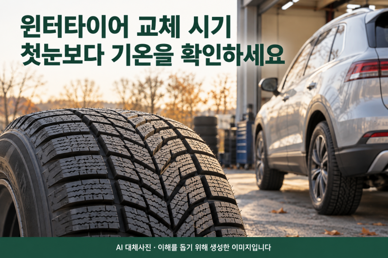 윈터 타이어 교체 시기, 언제 끼우고 언제 빼야 할까?