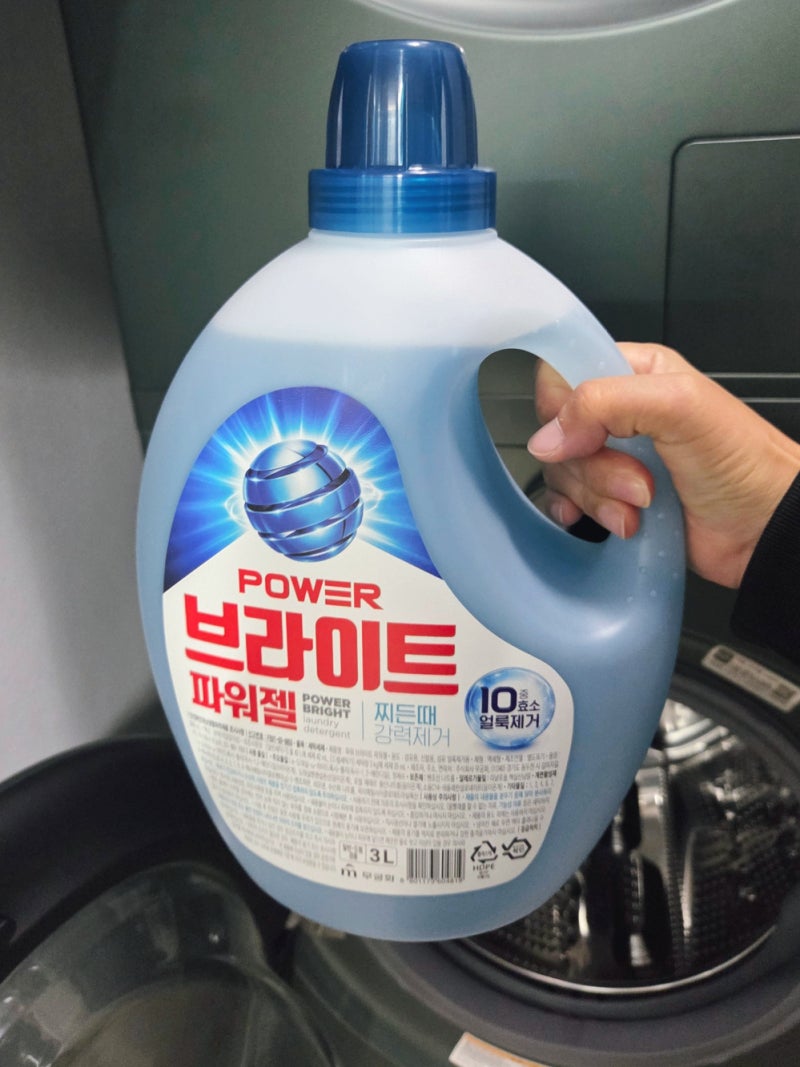 찌든때제거 실내건조세탁세제 추천 무궁화 파워 브라이트 파워젤 액체 세탁세제
