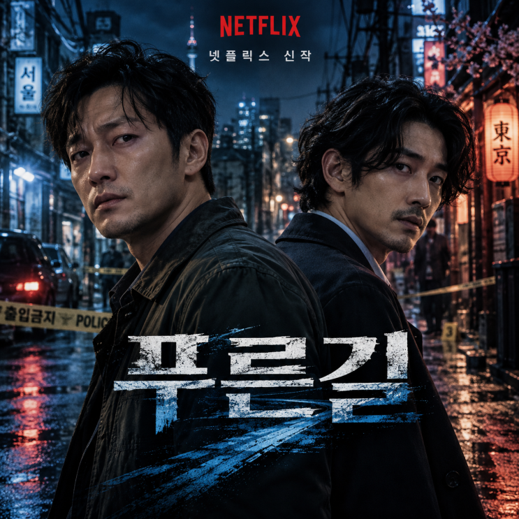 넷플릭스 <b>푸른길</b> 손석구·나가야마 에이타 출연진, 줄거리와 원작 ....