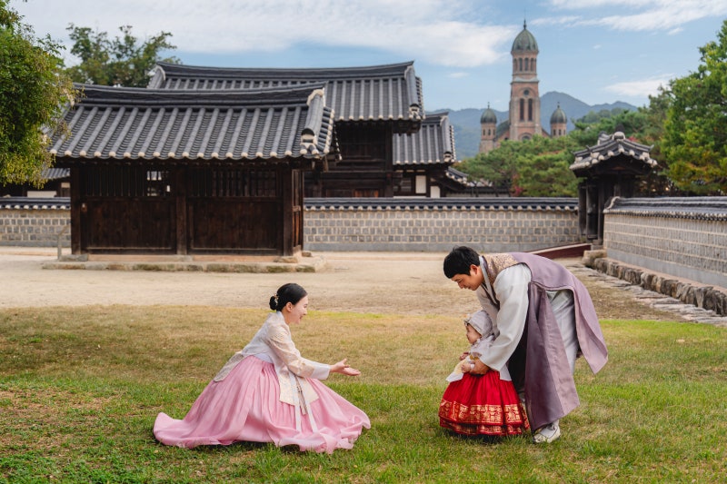 전주 한옥마을 돌스냅 후기｜한복 입고 남긴 우리 아기 첫돌 기념사진, YS스냅