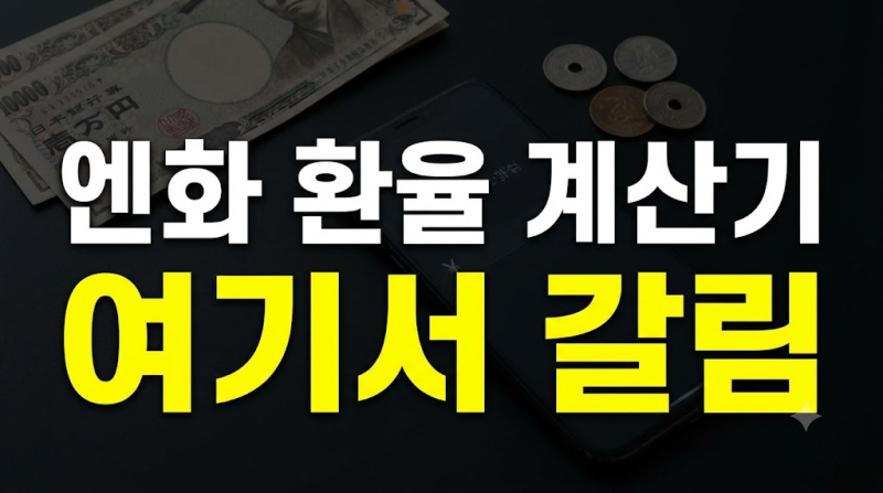 일본 엔화 환율 계산기 활용법과 환전 팁 및 엔화 전망 총정리