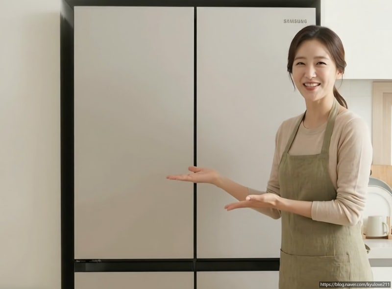 900L 냉장고 추천! 삼성 비스포크 4도어 1등급 푸드쇼케이스(RM70F90M1ZD 시리즈)