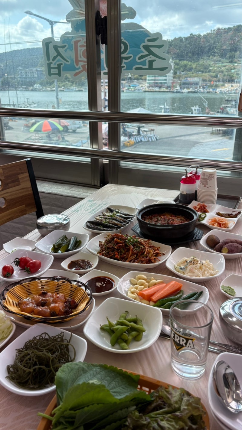 [기장]기장 멸치회 맛집 대변항 횟집추천 초원횟집
