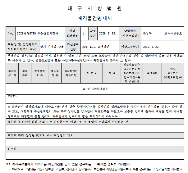 경산 사동 동산아파트 경매아파트  1회 유찰 4천만원대 2025타경9769 사진 9