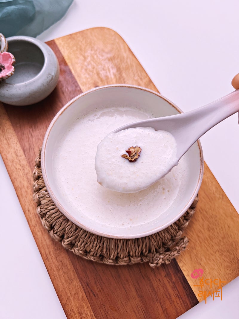아침식사대용 잣죽 끓이는법 잣타락죽 레시피