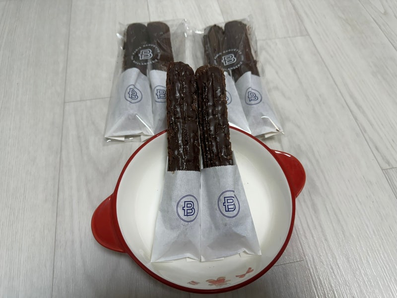 파리바게뜨 신상 초코쫀득츄러스 가격 칼로리 냉동 보관 솔직후기