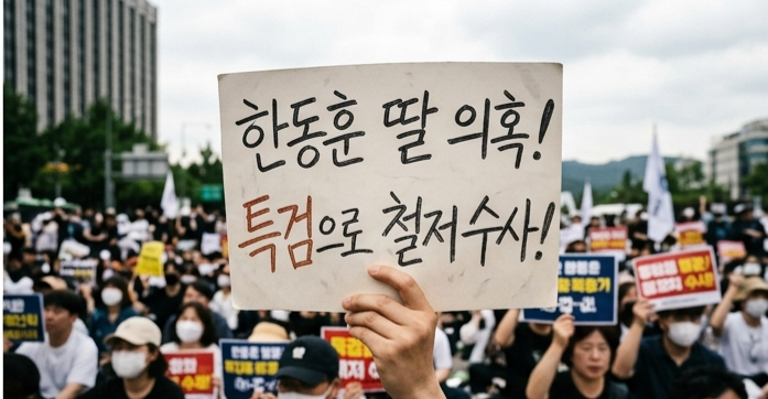 공정과 상식의 시험대 한동훈 딸 의혹, 법의 형평성은 살아있는가