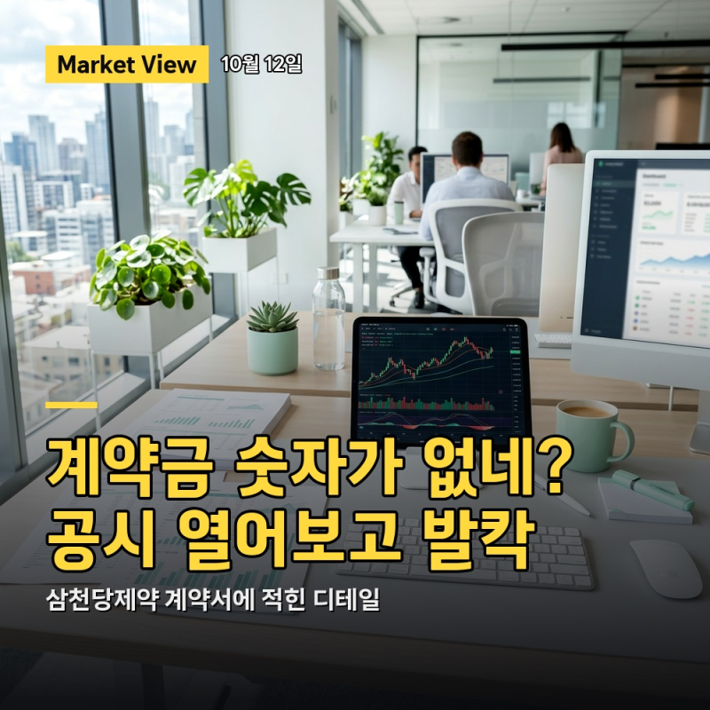 주가 50% 급등했는데.. 200억 삼천당제약 공시 속 텅 빈 숫자의 정체