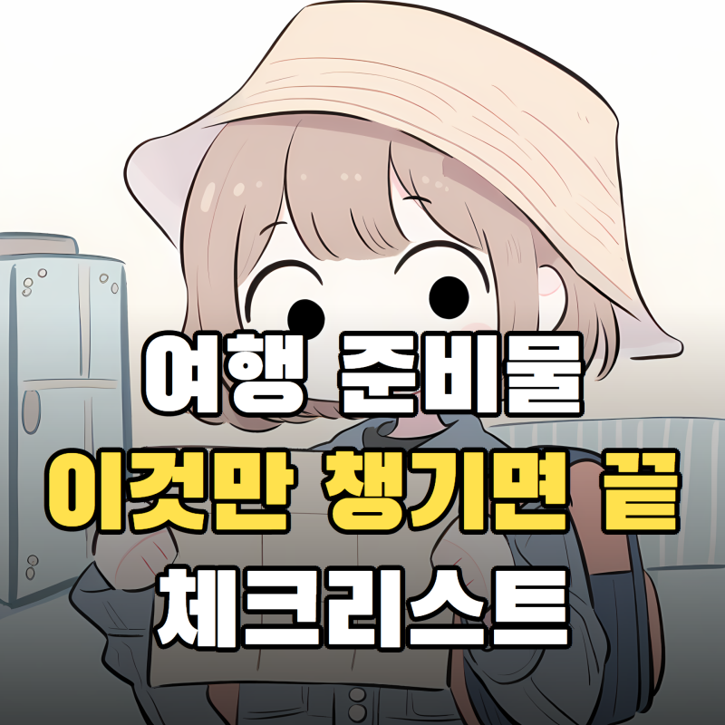 여행 준비물 리스트, 해외여행 필수품과 기내 반입 규정까지