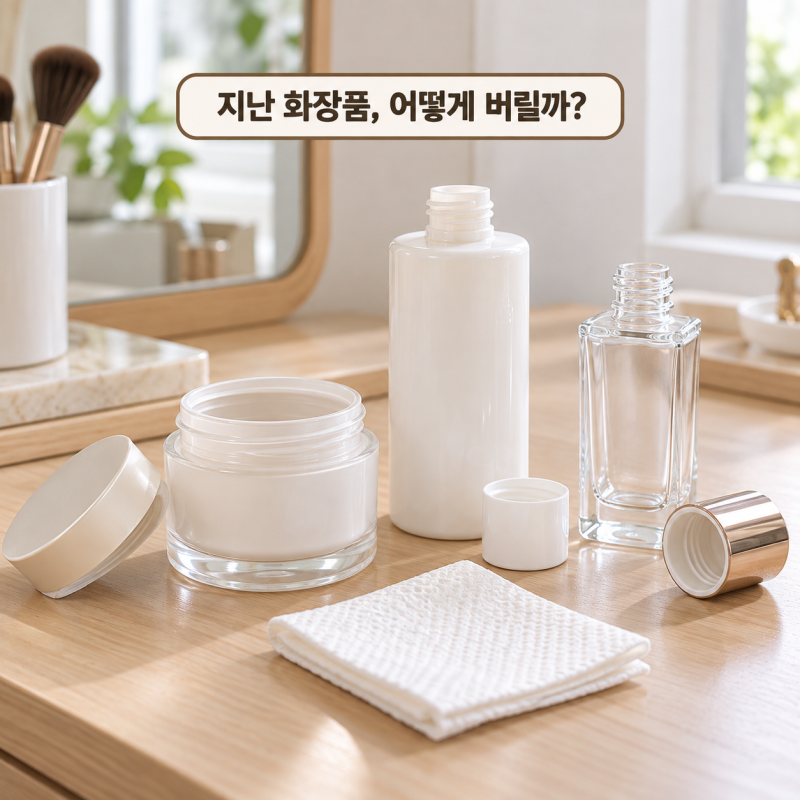 유통기한 지난 화장품 버리는 법, 헷갈리는 분리배출 기준 알아보기