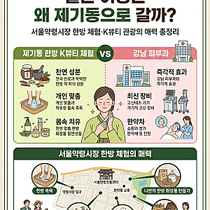 일본 여성은 왜 제기동으로 갈까? 강남 피부과와 다른 서울약령시장 한방 체험·K뷰티 관광의....