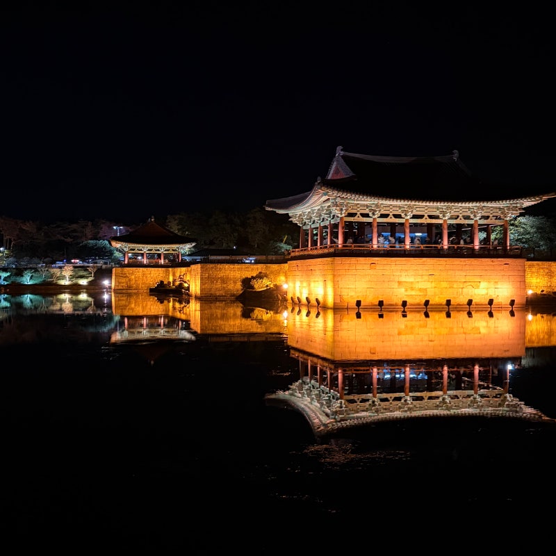 경주 가볼만한 곳 동궁과 월지 안압지 야경코스