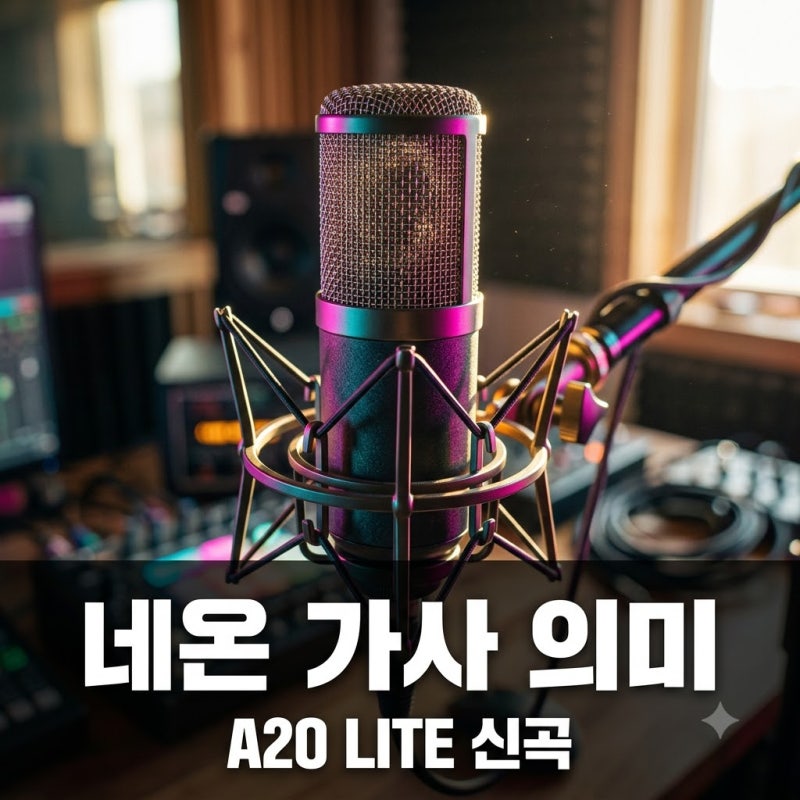neon 가사 의미와 해석, A2O LITE 신곡 Zalpha Pop 특징 정리