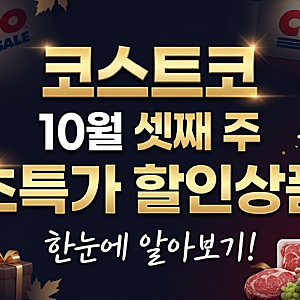 코스트코 10월 셋째주 할인상품 한눈에 알아보기