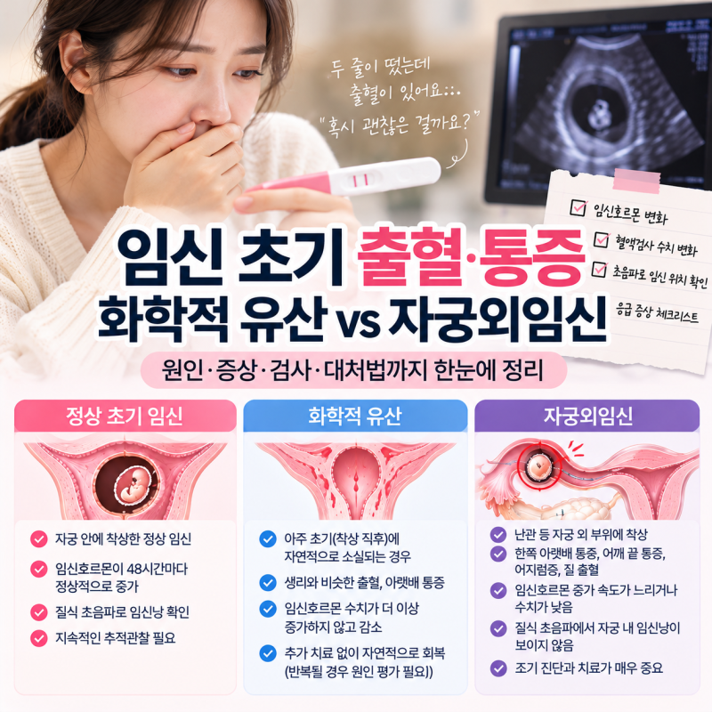 화유뜻 화유증상 총정리｜화학적유산과 자궁외임신 차이