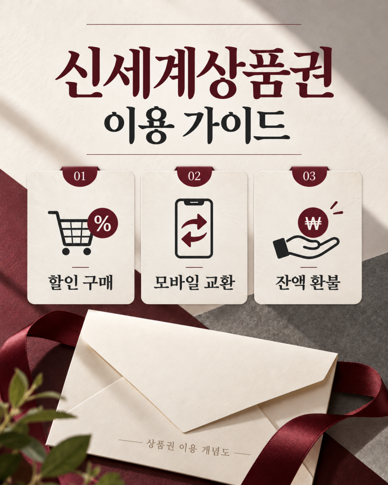 신세계상품권 싸게 사는 법과 모바일 교환권 사용처 총정리 / 신세계상품권, 종이와 모바일 ....