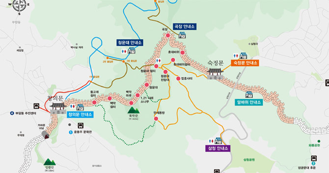 청와대 뒷산 <b>북악산</b> 59년 만에 전면개방, 신청·입장료 총정리