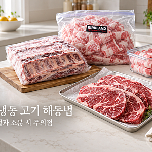 코스트코 냉동 고기 해동법, 잡내 줄이는 방법과 소분 시 주의점