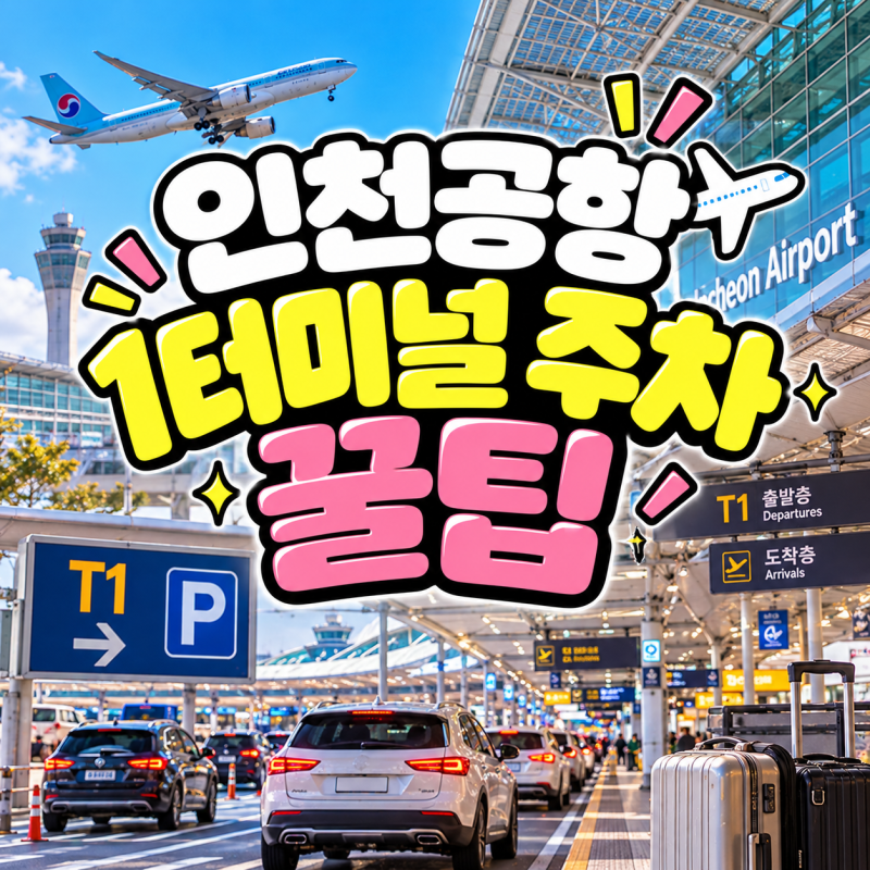 인천공항 1터미널 주차 꿀팁｜요금·예약·단기·장기주차 총정리