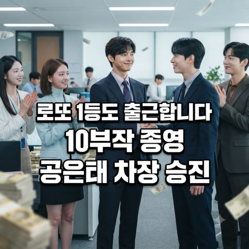 로또 1등도 출근합니다 10부작 종영, 은태 차장행