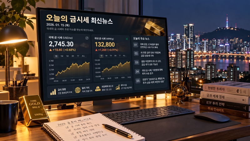 오늘 금값 살 때 팔 때 얼마? 2026년 10월 14일 한국금거래소 시세 순금 1돈 79만 원대 진입과 환....