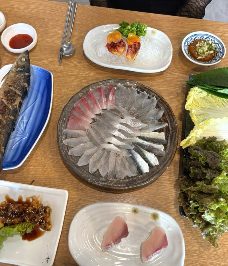 대구 횟집 포항참가자미 저렴 하고 푸짐한 범어동 맛집 후기
