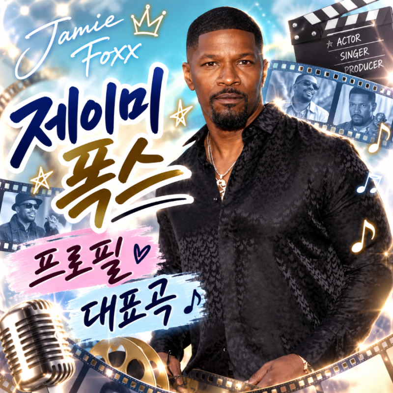 ✨️✨️제이미 폭스 프로필·대표곡·필모그래피 ️✨️✨️