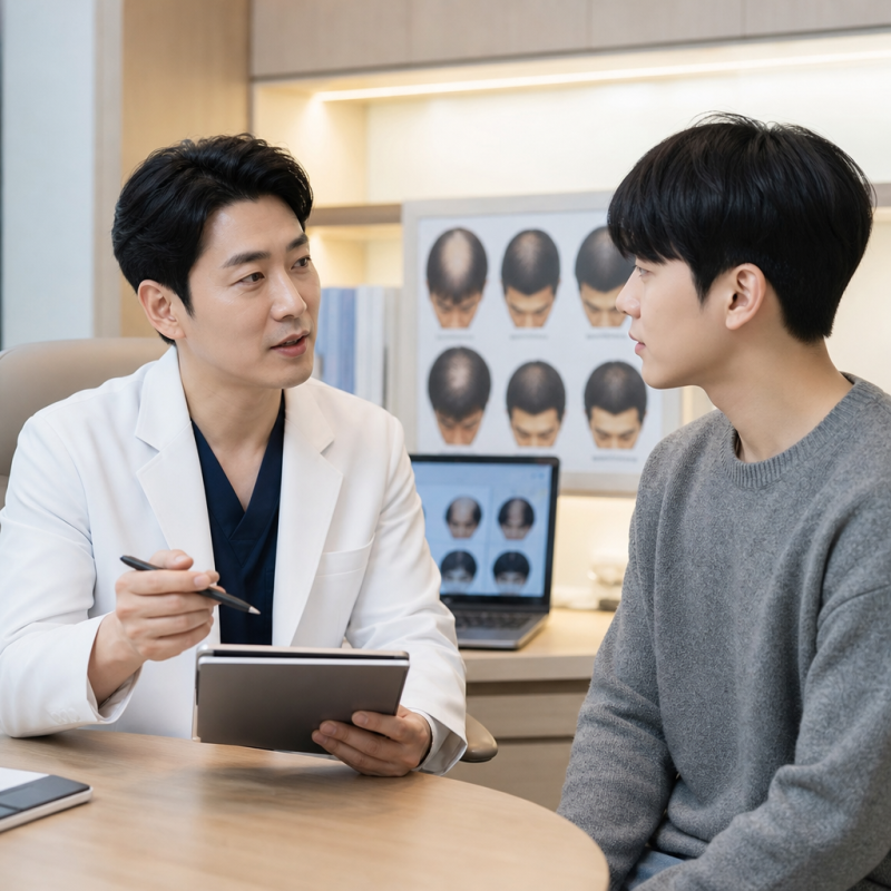 중랑구탈모처방 전이라면 필독, 남성형 탈모약 종류와 부작용·복용 전 확인사항