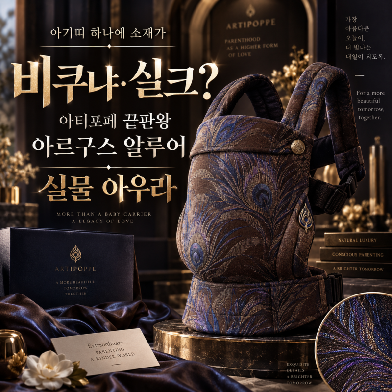 "그냥 아기띠가 아닙니다"｜아티포페 끝판왕 모델, 실제 착용하면 어떤 느낌일까?