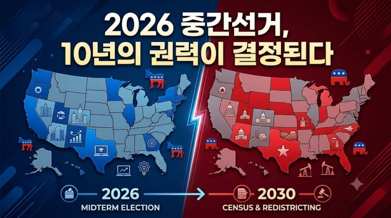2026년 미국 중간선거, 단순한 승패를 넘어선 10년의 분수령