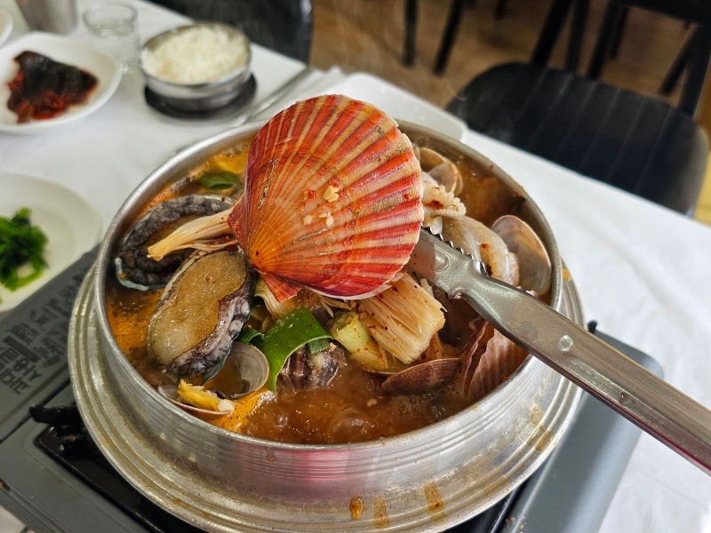 대천해수욕장맛집 제주해물뚝배기 뜨끈하고 감칠맛 맛